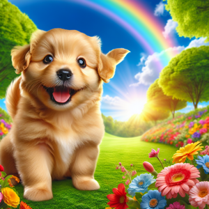 Cover of The Adventure of the Happy Puppy