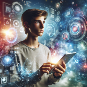 Cover of The Adventures of BA: The Digital Explorer