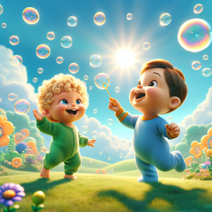 Cover of Bubbles and Giggles