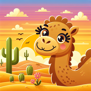 Cover of Journey Through the Desert with Cody the Camel