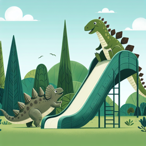 Aventuras dos Dinossauros no Parque Encantado