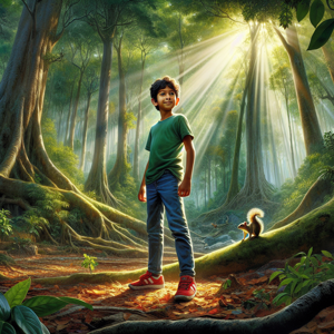 Cover of Santhu's Forest Adventure
