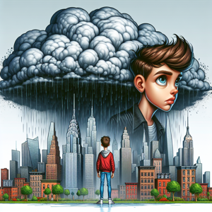 Cover of The Day The Storm Came To Town
