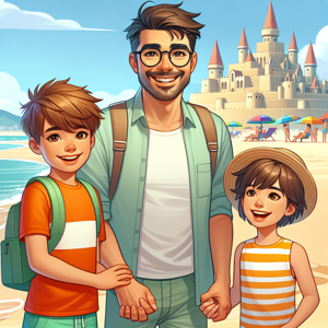 Cover of Daddy's Big Adventure to Bring his Kids Back