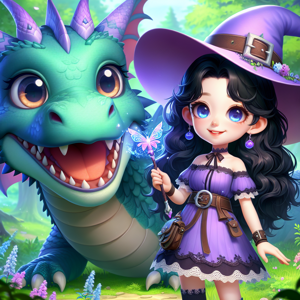 Cover of Wendy the Witch and Dexter the Dragon