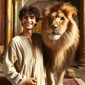 Cover of Daniel and the Lion's Den