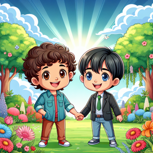 Cover of Mintu and Chintu: A Tale of Friendship