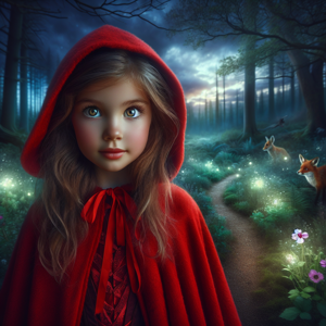 Cover of The Curious Adventures of Redhood in the Enchanted Forest