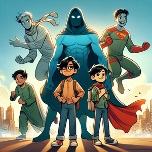 Cover of Jonathan and Elias: Superhero Adventures