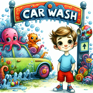 Cover of Austen's Amazing Car Wash Adventure!