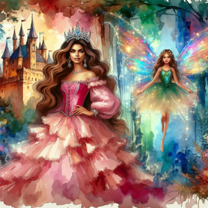 Princess Bella and Fairy Rose