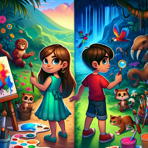 Cover of Amber and Dexter's Twin Adventures