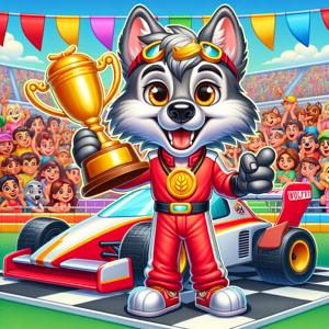 Willy the Racing Wolf