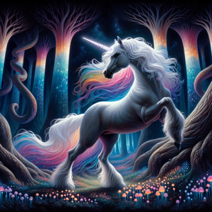 Cover of Lini the Unicorn's Magical Adventure
