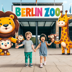 Cover of Kieran and Esme's Zoo Adventure