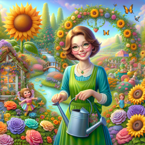 Cover of Aunt Mira's Magic Garden