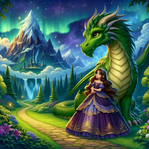 Cover of Princess Isabella and the Dragon of Serenity Mountain