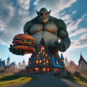 Cover of Kuval and the Hamburgers of Entensity
