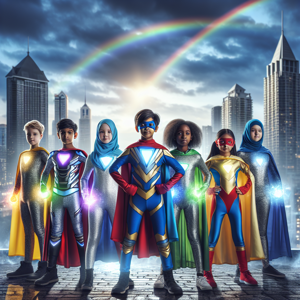 Cover of The Tale of the Superhero Friends