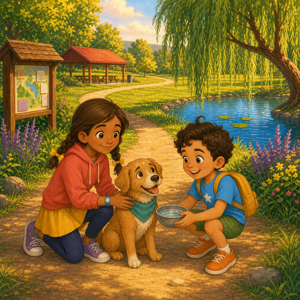 Cover of Rosie, Charlie, and the Lost Dog