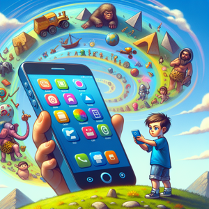 Cover of Timmy and the Time-Travelling Smartphone