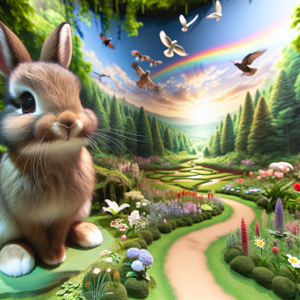 Cover of The Adventures of Sparky the Brave Bunny