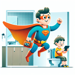 Cover of Liam and the Superhero Rescue